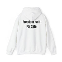 Freedom Isn't For Sale Hoodie — Oversized Fit | Premium Comfort