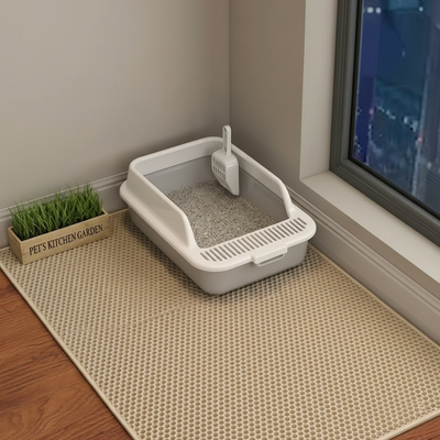 Tapis Anti-Litière Chat