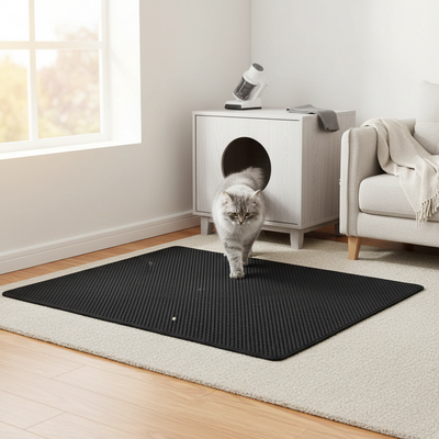 Tapis Anti-Litière Chat