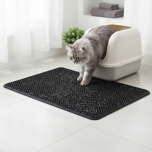 Tapis Anti-Litière Chat