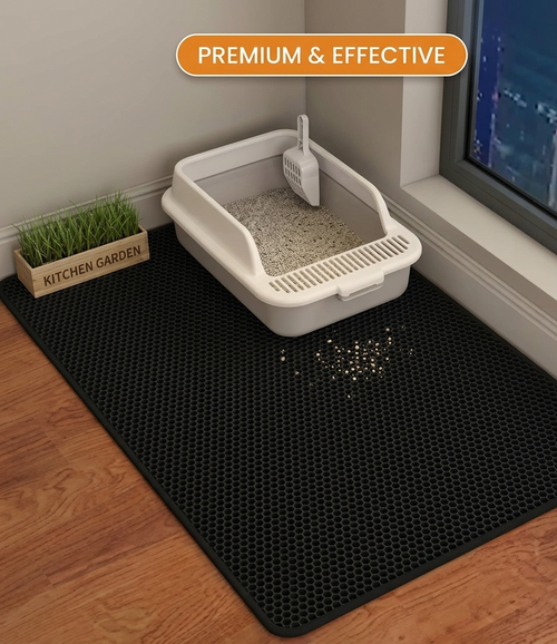 Tapis Anti-Litière Chat